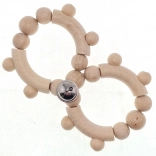 Drewniane grzechotka z dzwoneczkiem od Hess