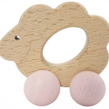 Hess drewniana owieczka na kółkach