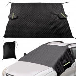 Wodoodporna osłona przedniej szyby auta przeciw oblodzeniu i słońcu