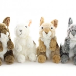 Pluszowy siedzący króliczek 20 cm