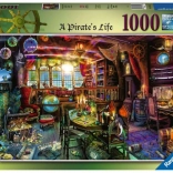 Ravensburger 1000-elementowe puzzle Pirackie życie