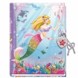 Dziecięcy notes na zamek Mała Syrenka