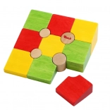 Voila drewniane puzzle 3D kształty