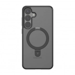 Etui na telefon Torras Ostand Spin do Samsung S25 czarne