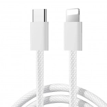 Kabel USB-C na Lightning 30W, 1m, Biały