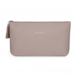 Podróżna kosmetyczka Elegance Maxi mokka (eko-skóra), 30 × 19 × 8 cm