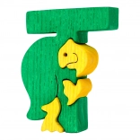 Fauna alfabet – litera T żółw