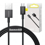 Baseus Superior kabel USB do micro USB 1 m, 2 A, czarny
