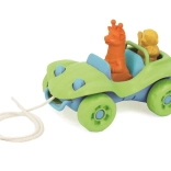 Zielony samochód do ciągnięcia od Green Toys