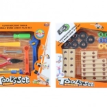 Zestaw narzędzi z akcesoriami dla dzieci