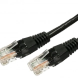 Patch kabel RJ45 Cat6A UTP 3 m czarny