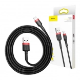 Baseus Cafule kabel USB–Lightning 3 m, 2 A (czarno‑czerwony)