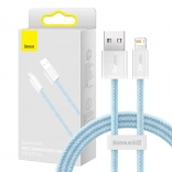 Baseus Dynamic kabel USB–Lightning 1 m, szybkie ładowanie 2,4 A, niebieski