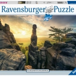 Puzzle Łabskie Piaskowce o świcie 1000 elementów RAVENSBURGER
