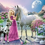 Puzzle 300 elementów My Friend Unicorn od Castorland