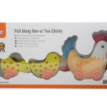 Viga kura na sznurku z kurczaczkami 36 cm