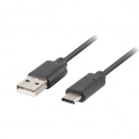Kabel USB USB‑C do USB‑A 3.1 1,8 m czarny z litej miedzi
