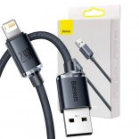 Kabel Baseus USB do Lightning 2,4 A 2 m czarny