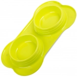 Podwójna miska dla psów i kotów 400 ml x 2