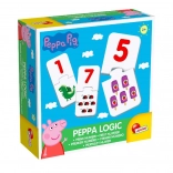 Peppa Pig dwuczęściowe puzzle dla najmłodszych