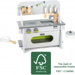 Drewniana dziecięca kuchnia Compact small foot