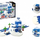 Wader Play Tracks City posterunek policji, tor 3,8 m z 3 samochodzikami