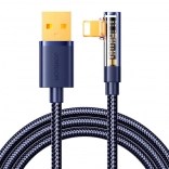Kabel kątowy USB‑A do Lightning 1,2 m Joyroom niebieski